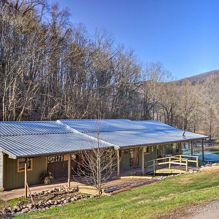 Pet-Friendly Blue Ridge, Cherokee Forest Retreat! Greeneville Dış mekan fotoğraf