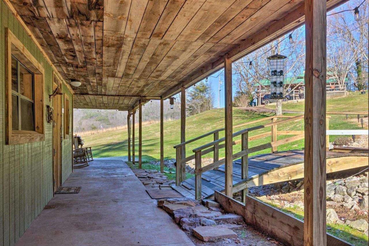 Pet-Friendly Blue Ridge, Cherokee Forest Retreat! Greeneville Dış mekan fotoğraf
