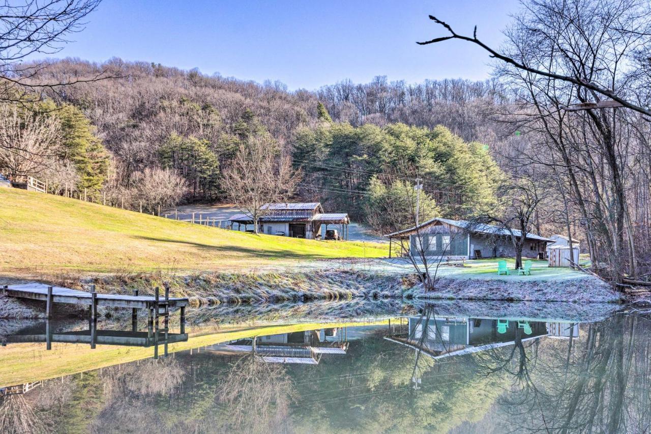 Pet-Friendly Blue Ridge, Cherokee Forest Retreat! Greeneville Dış mekan fotoğraf