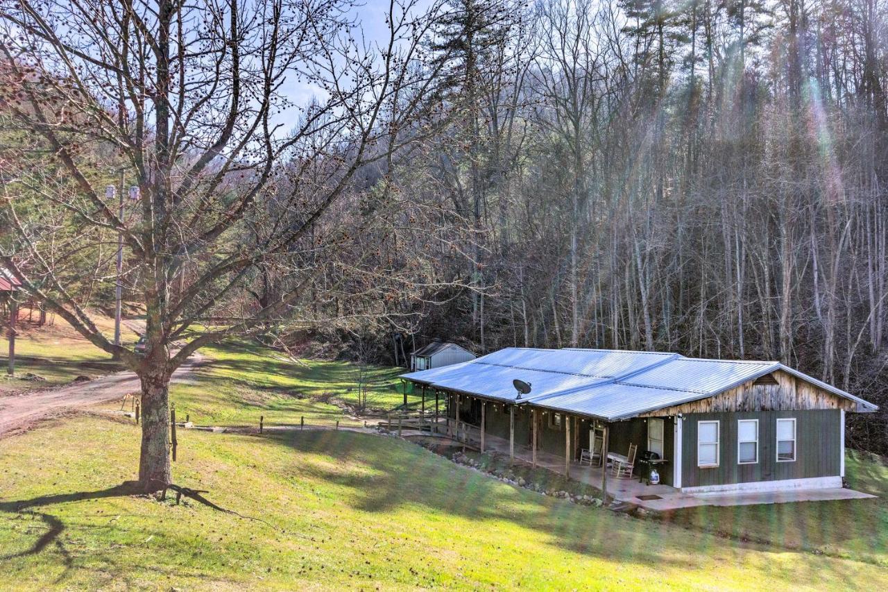 Pet-Friendly Blue Ridge, Cherokee Forest Retreat! Greeneville Dış mekan fotoğraf